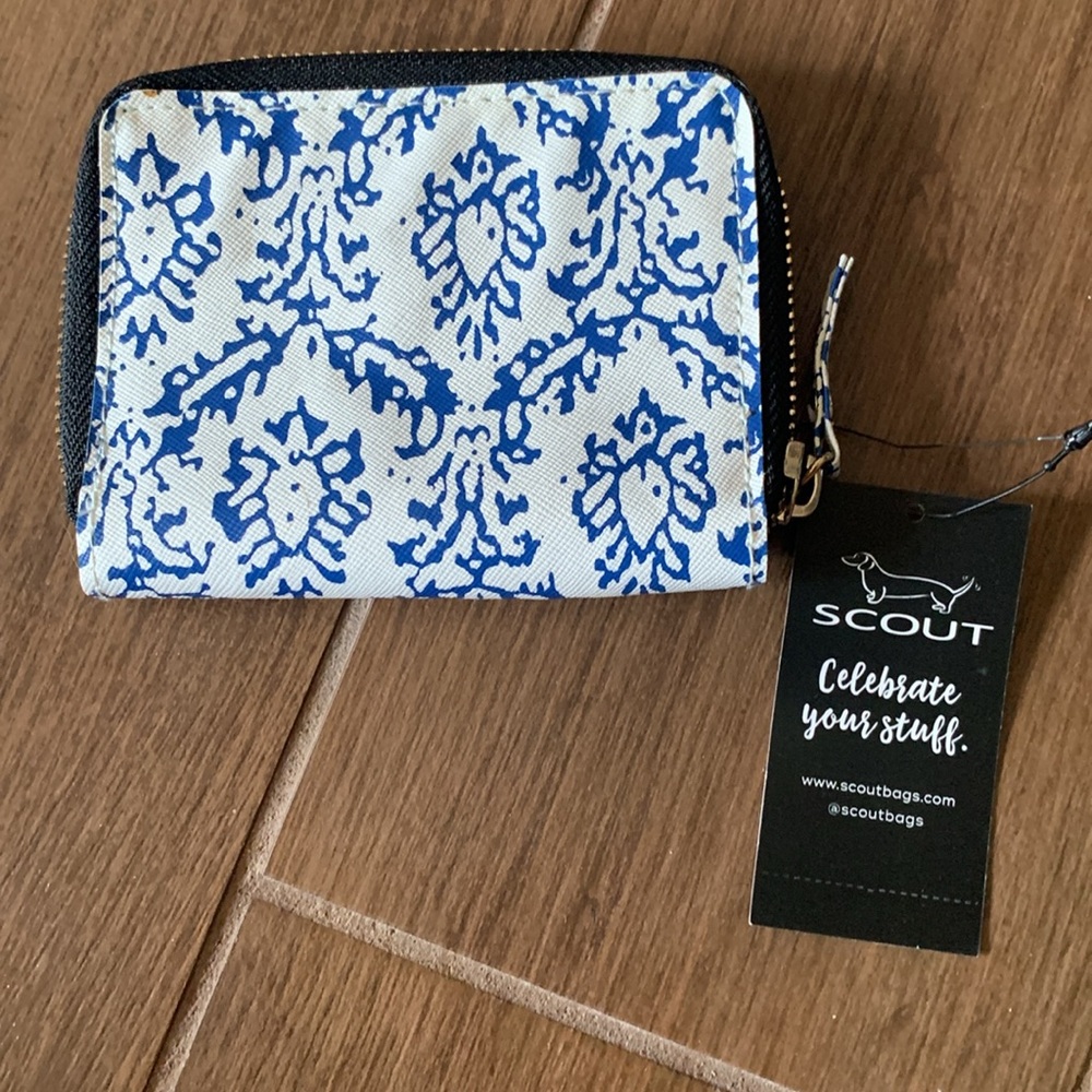 BRAND NEW POCKET CHANGE ZIP WALLET from SCOUT! The Blue Hour. - Picture 3 of 6